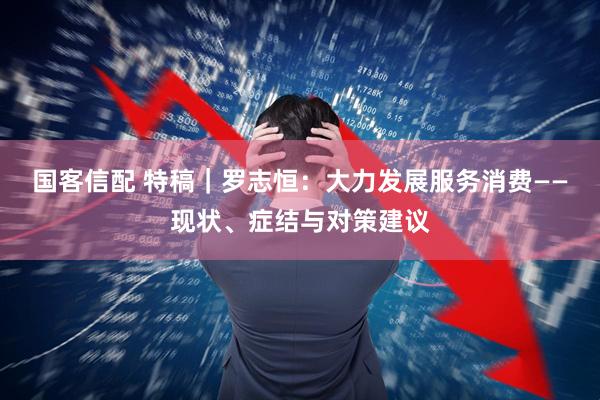 国客信配 特稿｜罗志恒：大力发展服务消费——现状、症结与对策建议